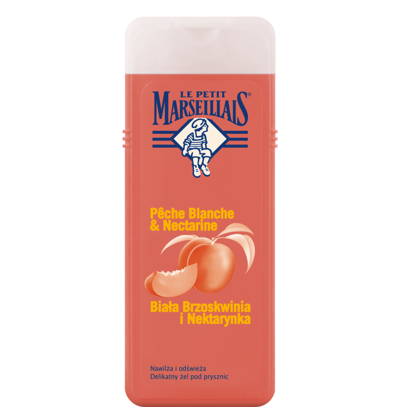 Le Petit Marseillais Żel pod prysznic Biała Brzoskwinia BIO & Nektarynka BIO 400 ml